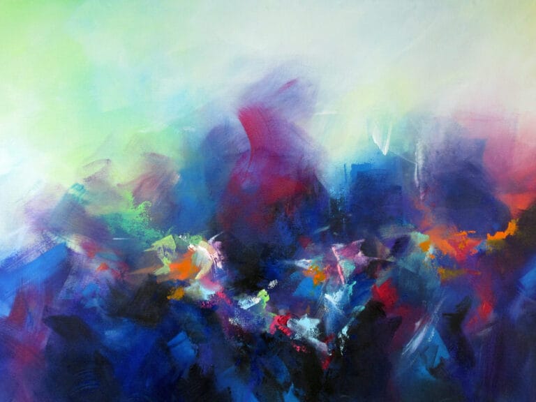 大きな抽象絵画を購入する |カラフルなオリジナルアートを購入する
