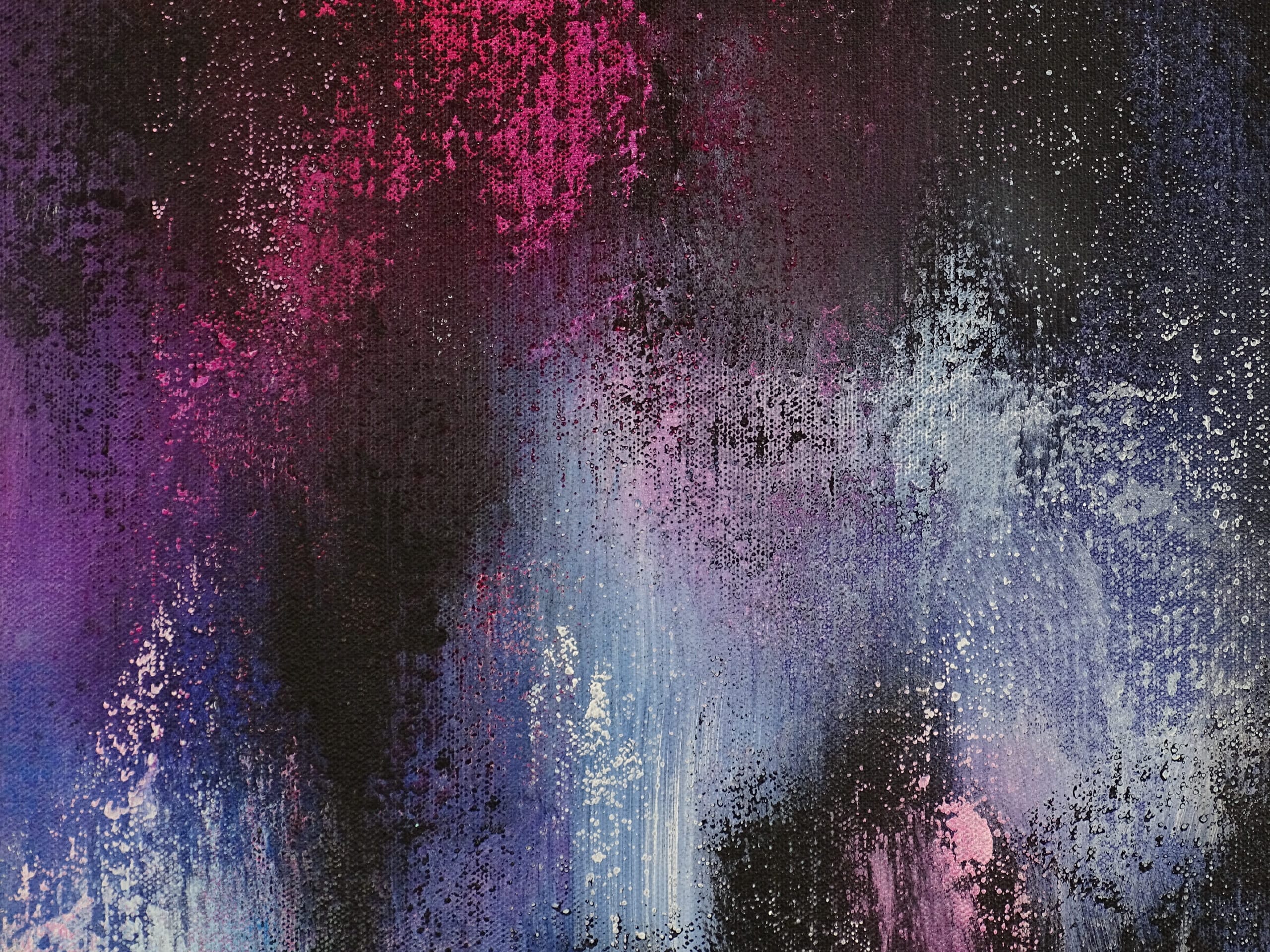 Gone But Not Forgotten - ARTbyJESSY.com - Dark Abstract Painting - Gone But Not Forgotten