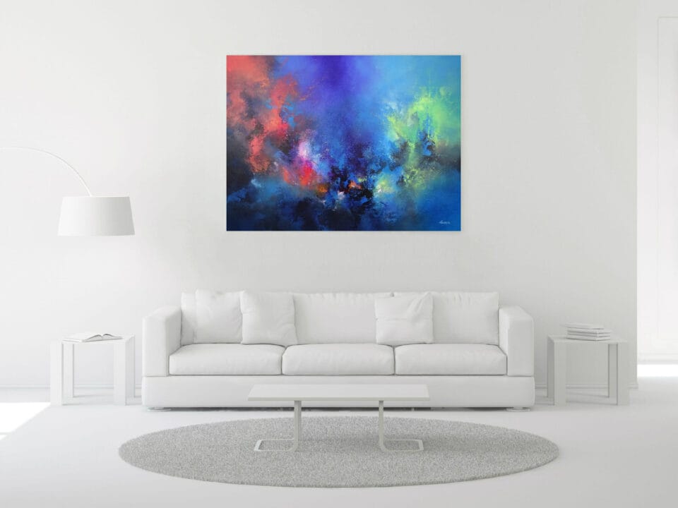 Large Modern Painting - Synchronicity