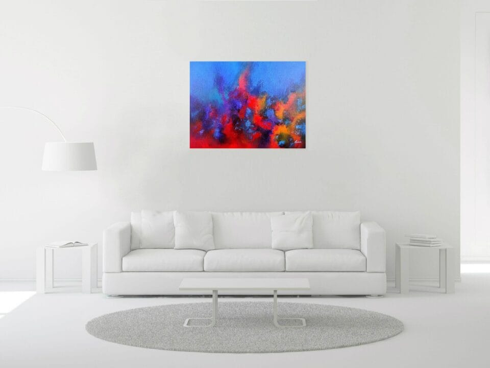Pintura subacuática moderna - Siesta de la tarde