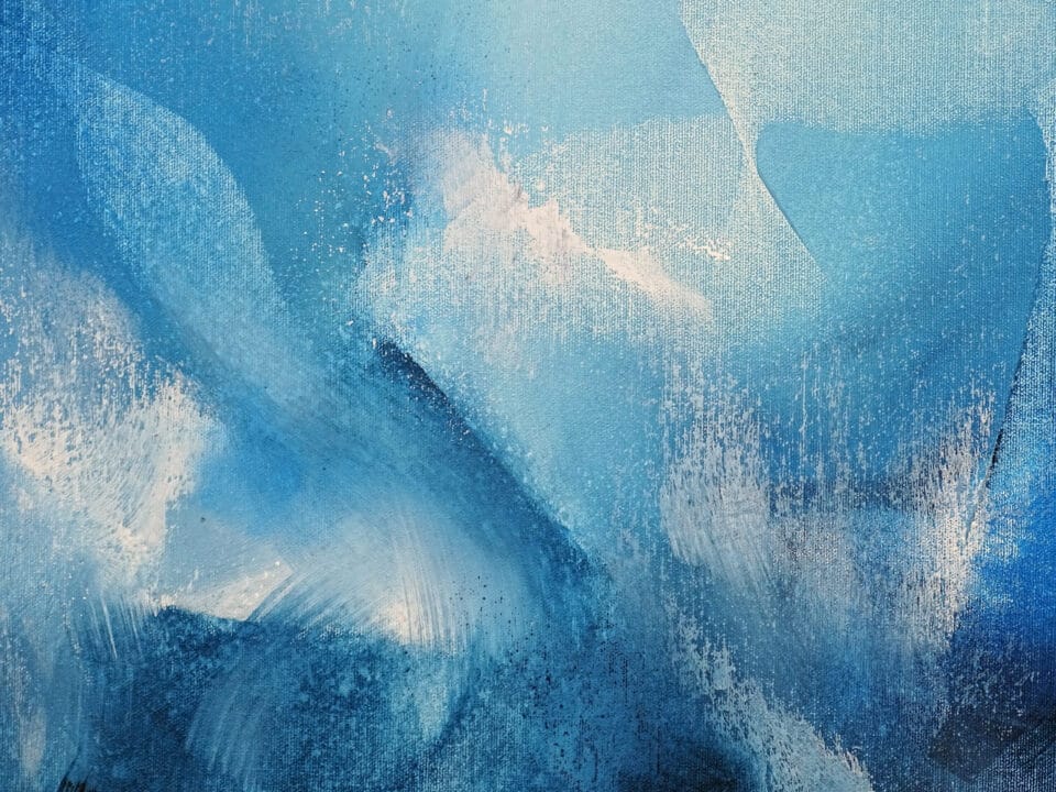 Pintura Submarina Abstracta - Kaia
