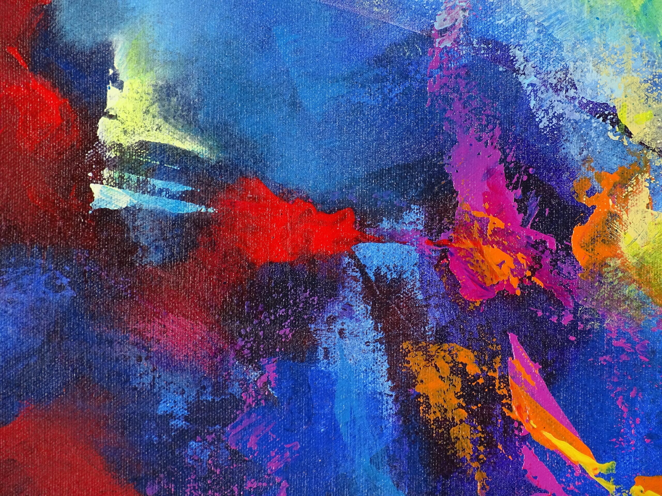 Reverie - ARTbyJESSY.com - Blue Abstract Painting - Reverie