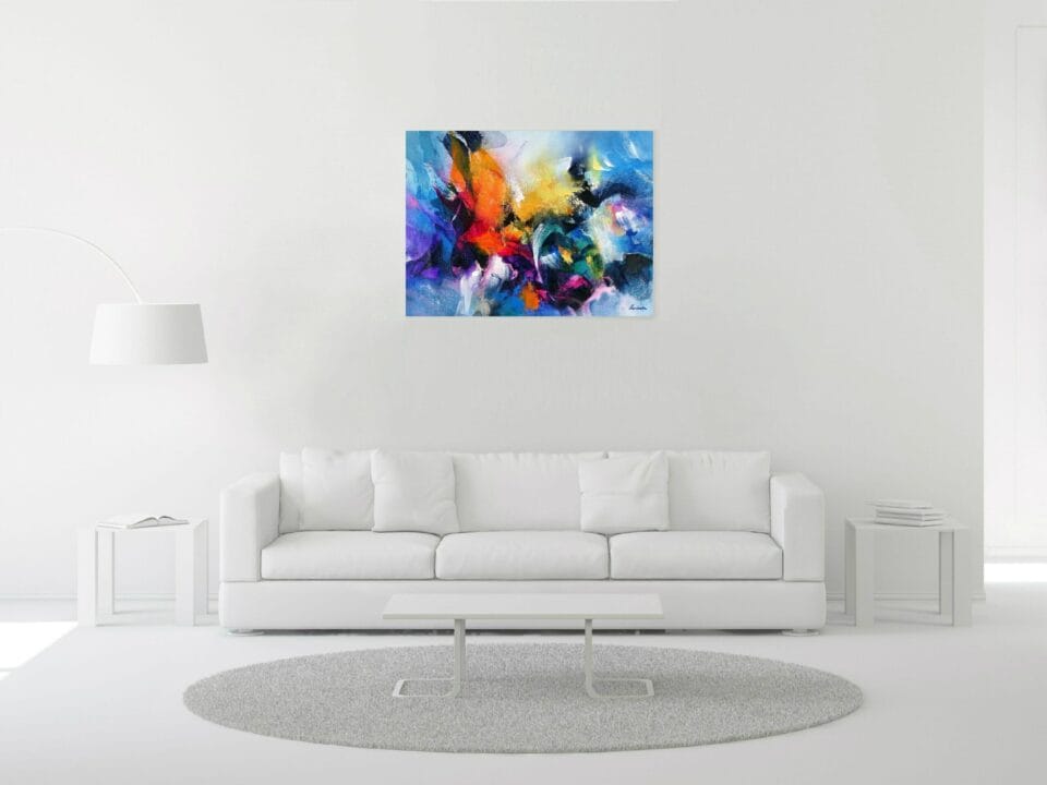 Colorful Abstract Painting - Odyssey